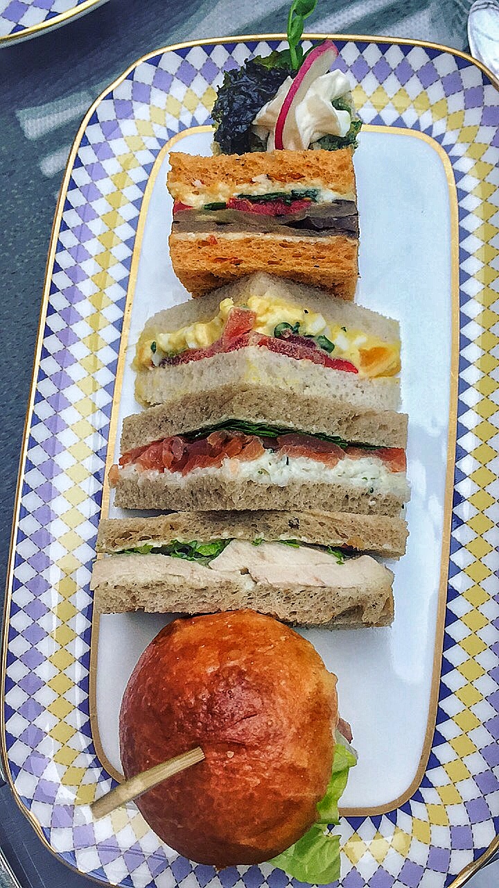 sandwiches at High Tea in London