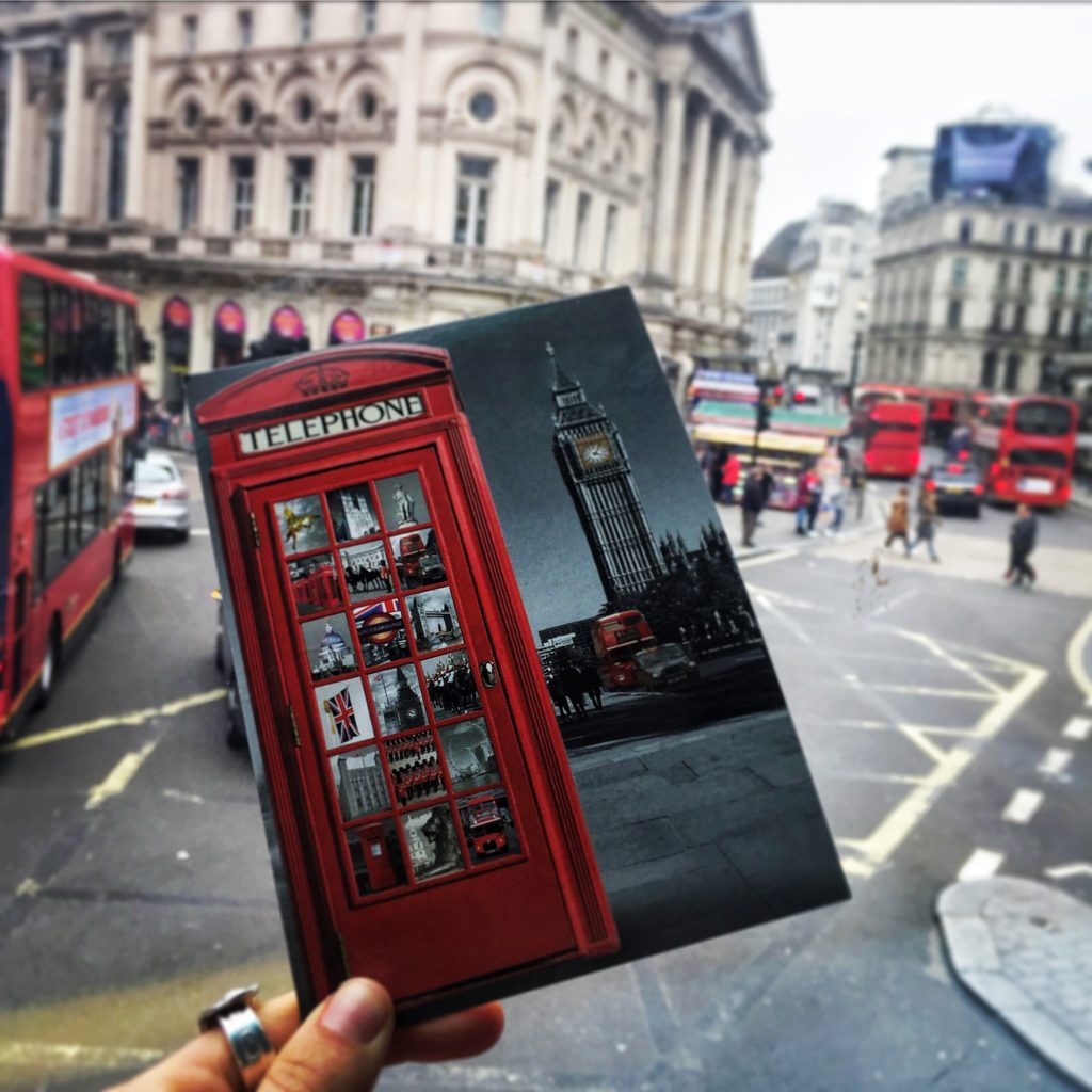 london postcard