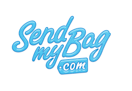 SendMyBag.com in blue