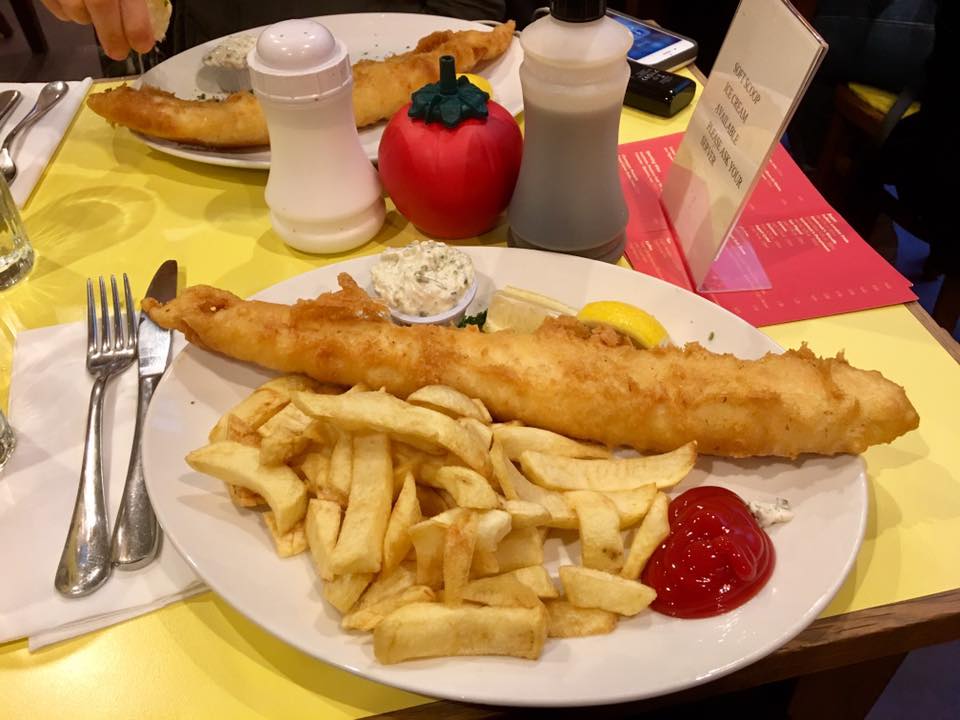 fish and chips in London