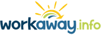 workaway logo with sunrise