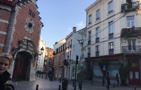 street in Brussels