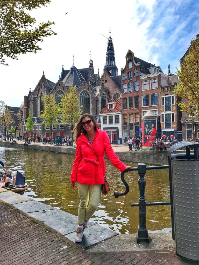 woman in Amsterdam