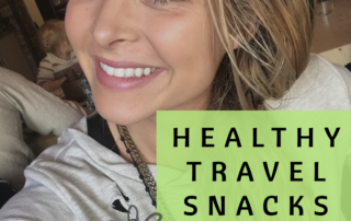Healthy travel snacks