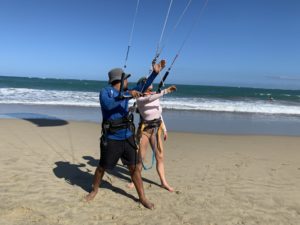 kitesurfing lessons cabaret Dominican Republic