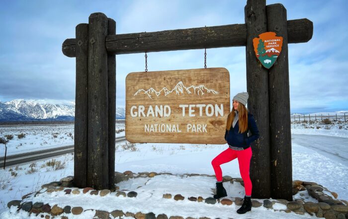 winter at Grand Teton National Park