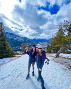hiking Banff